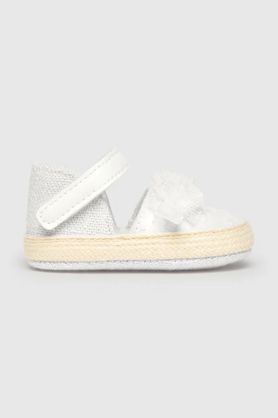 Mayoral Newborn buty niemowlęce nieocieplane biały 9093.2P.Newborn.PPY2