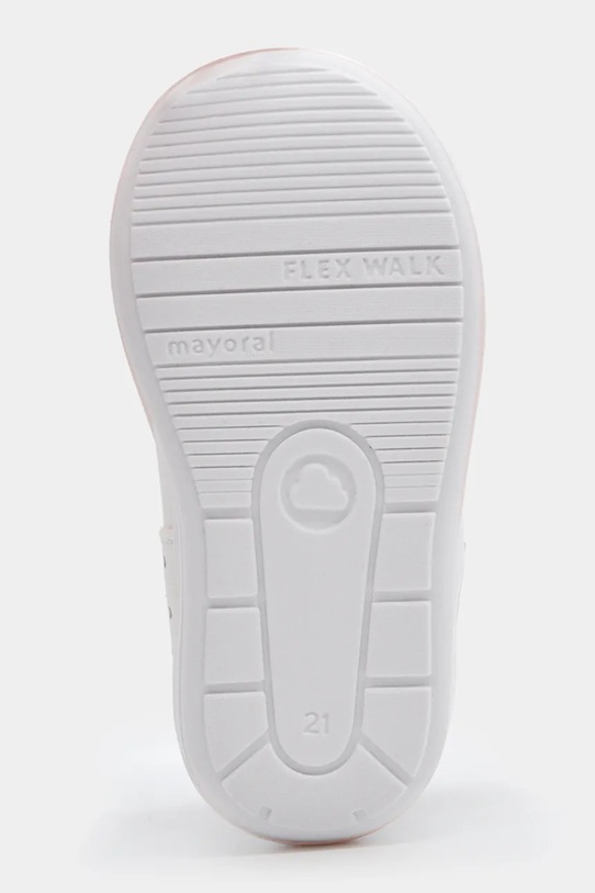 Dziewczynka Mayoral baleriny skórzane dziecięce 41717.20B.Baby.PPY2 biały