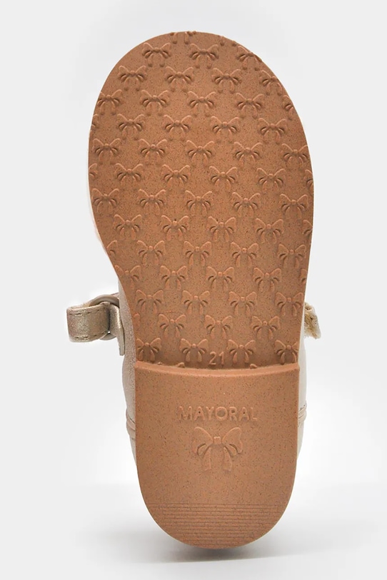 Dziewczynka Mayoral baleriny dziecięce 41729.29B.Baby.PPY2 złoty