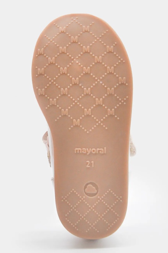 Dziewczynka Mayoral baleriny dziecięce 41731.31A.Baby.PPY2 beżowy