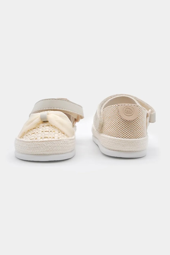 Mayoral espadryle dziecięce 41791.97B.Baby.PPY2 beżowy SS26