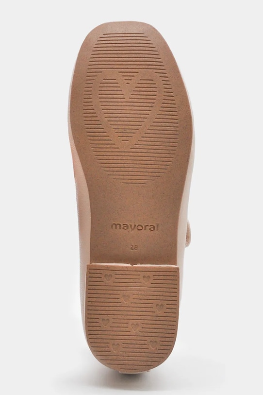 Dziewczynka Mayoral baleriny dziecięce 45724.53A.Kids.PPY2 beżowy