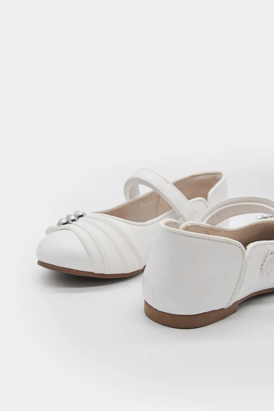 Mayoral baleriny dziecięce 45729.30C.Kids.PPY2 biały SS26