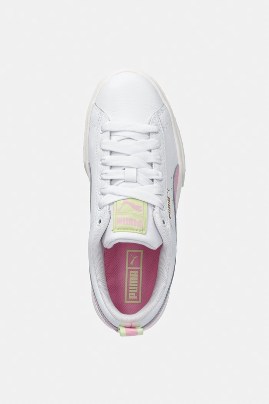 Puma Mayze Lth Jr sneakersy dziecięce skórzane biały 384527.PPY2