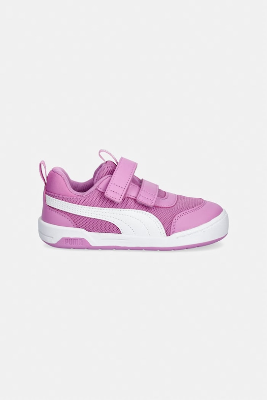 Puma Multiflex 2 Mesh V sneakersy dziecięce 405647 fioletowy SS26