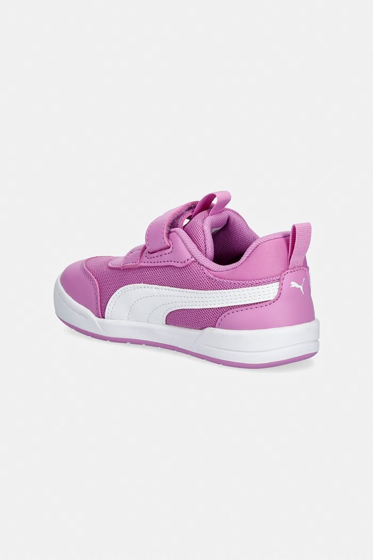 Dziewczynka Puma Multiflex 2 Mesh V sneakersy dziecięce 405647 fioletowy