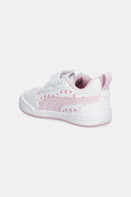 Dziewczynka Puma Multiflex 2 Hearty V In sneakersy dziecięce 405649 biały