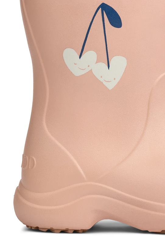 Dziewczynka Liewood kalosze dziecięce Aston Rainboot LW20058.G.PPY2 różowy