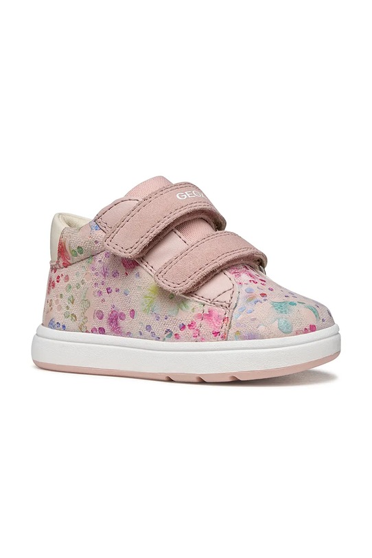 Δερμάτινα παιδικά κλειστά παπούτσια Geox BIGLIA Βρεφικό προϊόν ροζ B044CC.007BC.18.26