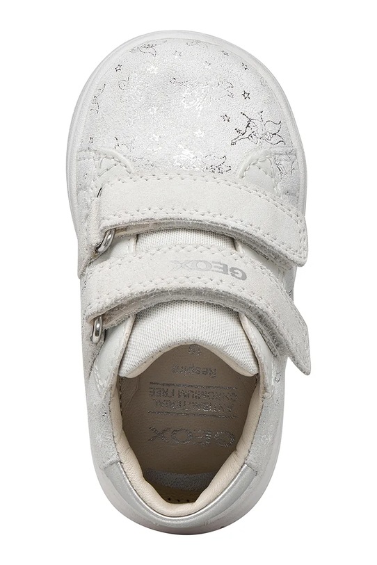 Geox półbuty skórzane dziecięce BIGLIA B044CC.007BC.18.26 srebrny