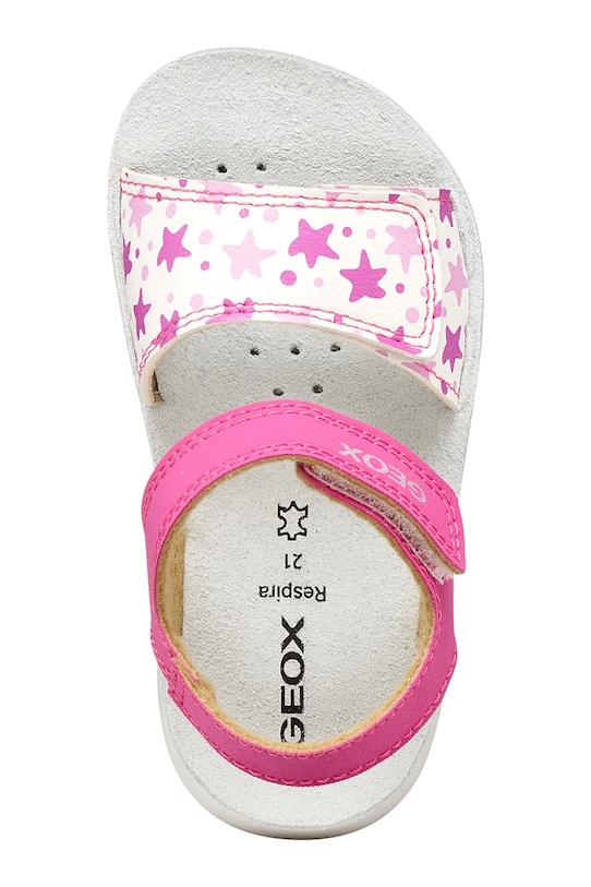 Geox sandały dziecięce SANDAL LIGHTFLOPPY B455TB.05404.20.27 różowy