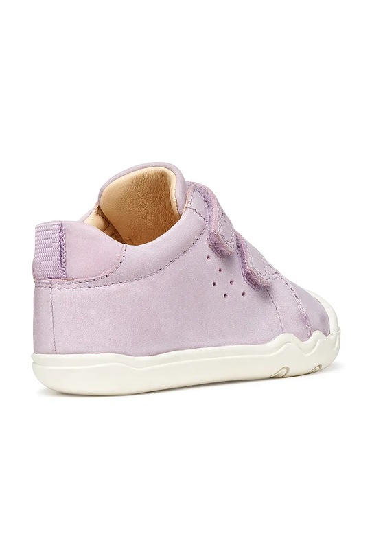 Dziewczynka Geox półbuty skórzane dziecięce STEPPIEUP B4663A.000CL.20.27 fioletowy