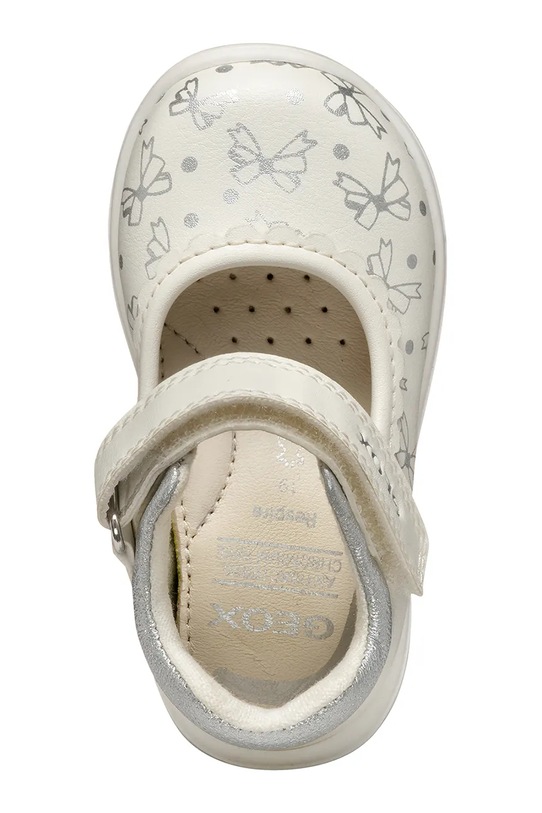 Παιδικές μπαλαρίνες Geox ZAPITO B556DB.054AJ.18.26 λευκό