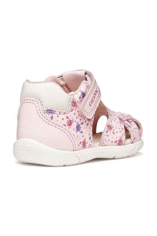 Dziewczynka Geox sandały dziecięce SANDAL ZAPITO B556FB.05404.18.26 różowy