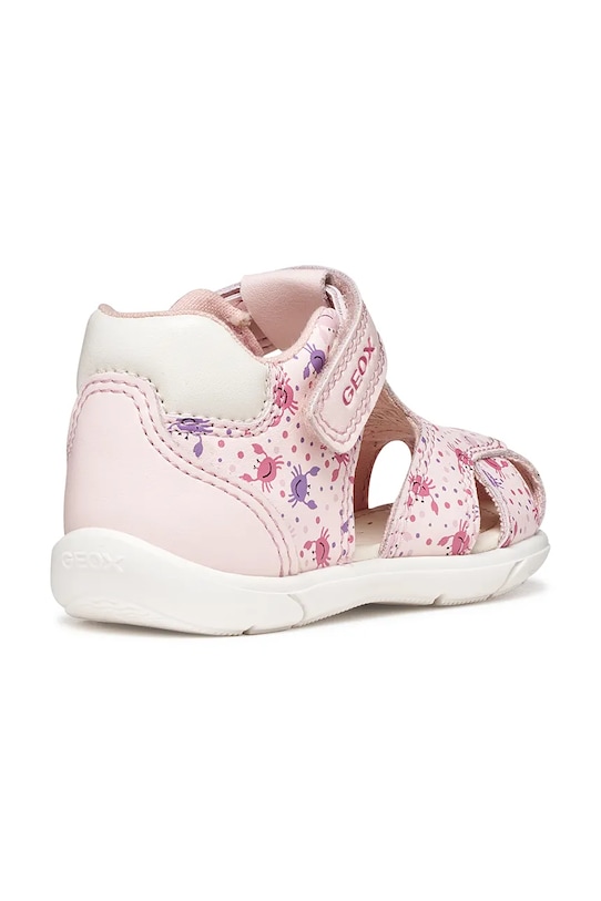 Dziewczynka Geox sandały dziecięce SANDAL ZAPITO B556FB.05404.18.26 różowy