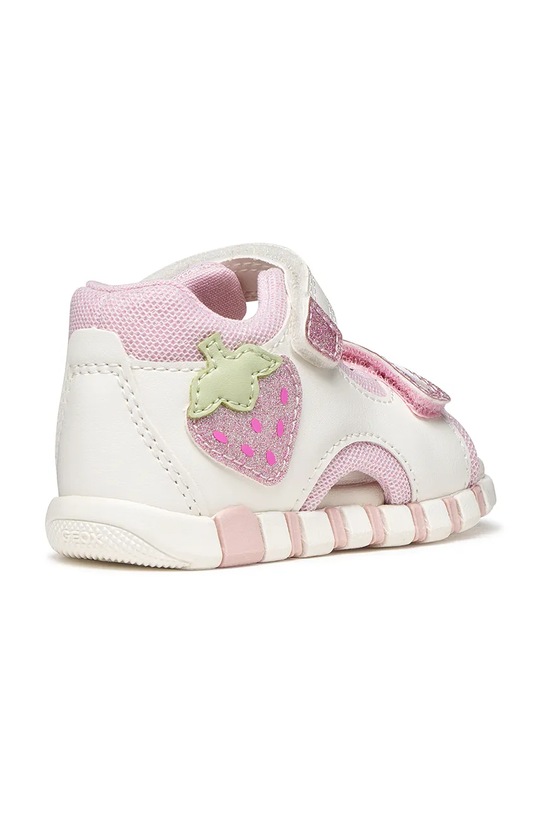 Dziewczynka Geox sandały dziecięce SANDAL IUPIDOO B6517A.054GN.18.26 biały