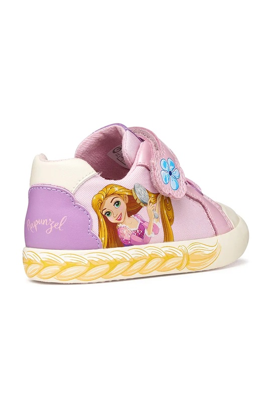 Dziewczynka Geox tenisówki dziecięce GISLI B651MA.011AJ.24.27 różowy