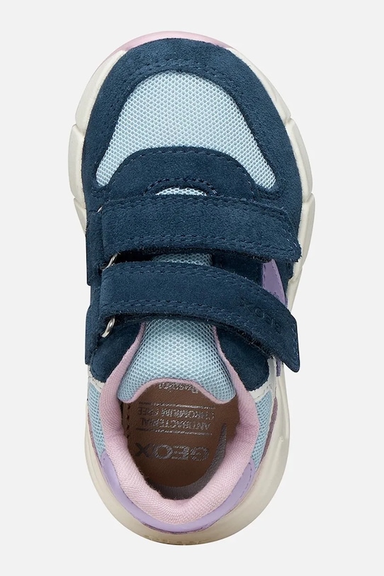 Geox sneakersy skórzane dziecięce FLEXYPER B656NA.01422.20.23 granatowy