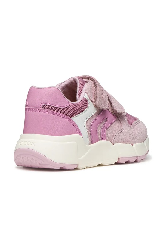 Dziewczynka Geox sneakersy skórzane dziecięce FLEXYPER B656NA.01422.24.27 różowy