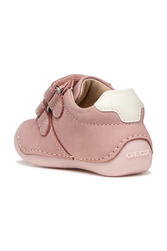 Detské kožené poltopánky Geox TUTIM ružová B9440B.00032.18.23