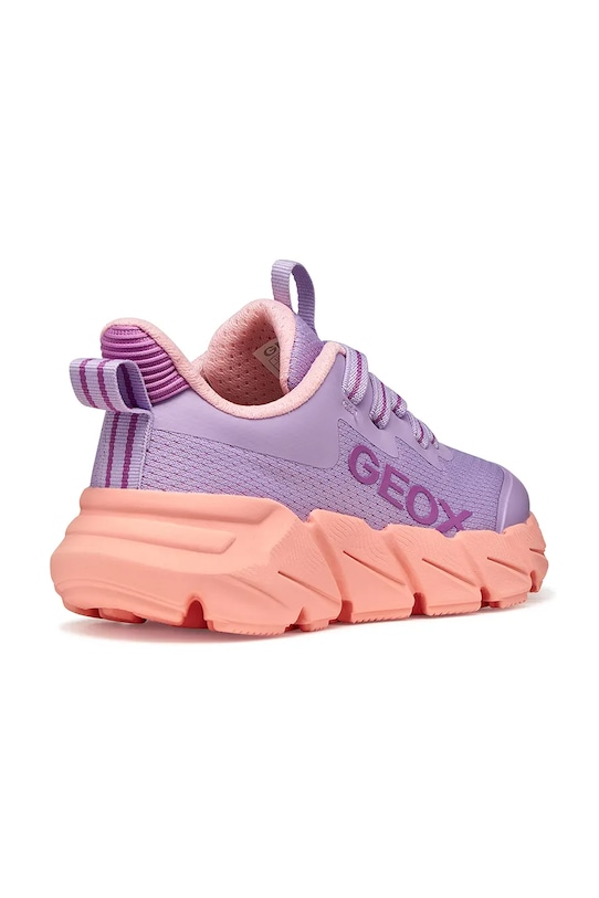 DÍVKA Dětské tenisky Geox FLEXYPER FAST J55N5A.0149J.28.35 fialová