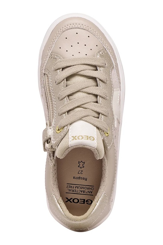 Geox sneakersy dziecięce GISLI J654NC.0BC07.36.39 beżowy