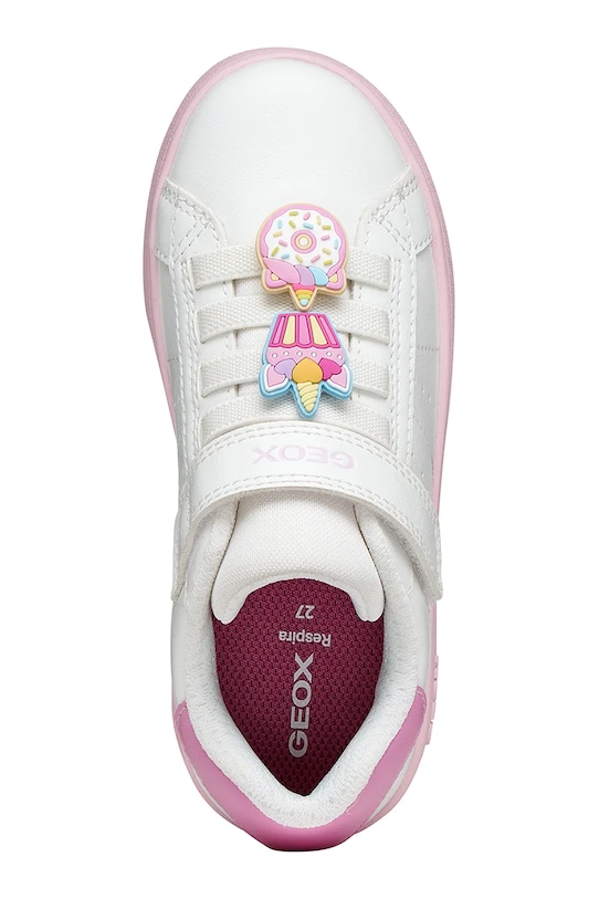 Παιδικά sneakers Geox ECLYPER J65LRF.000BC.24.27 λευκό