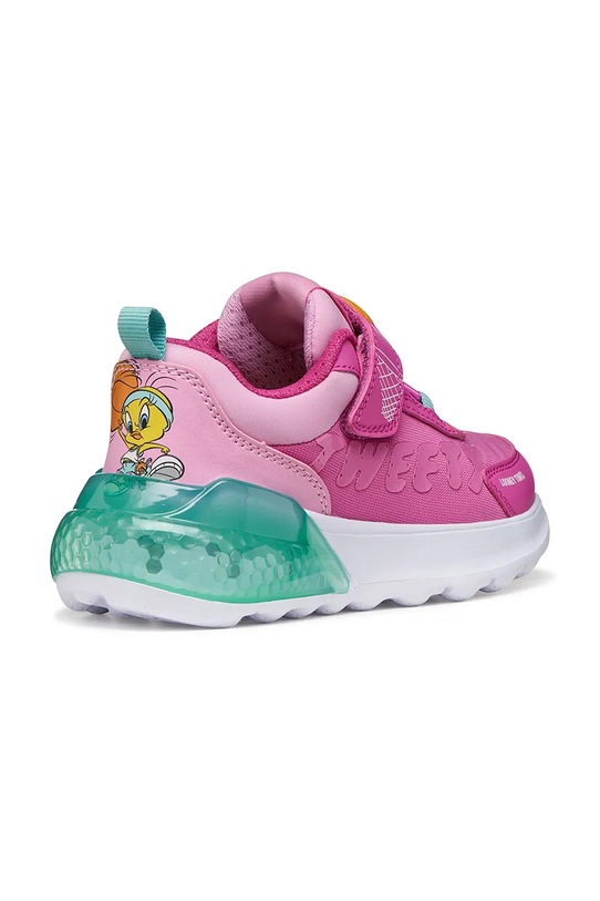 Geox sneakersy dziecięce ACTIVART ILLUMINUS różowy J65LZA.011CE.28.31