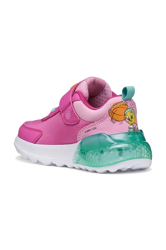 Geox sneakersy dziecięce ACTIVART ILLUMINUS J65LZA.011CE.28.31 różowy