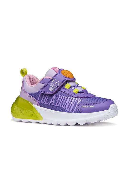 Geox sneakersy dziecięce ACTIVART ILLUMINUS syntetyczny fioletowy J65LZA.011CE.28.31