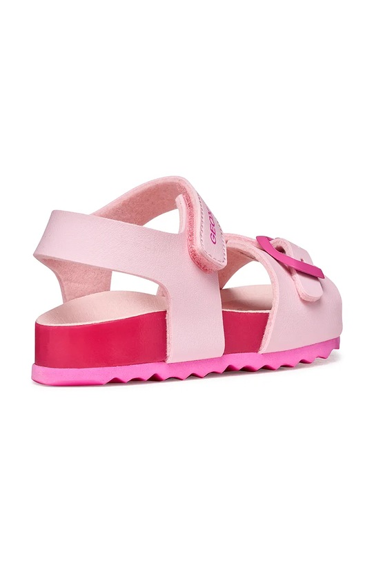 Dziewczynka Geox sandały dziecięce SANDAL CHALKI B652RA.000BC.20.23 różowy