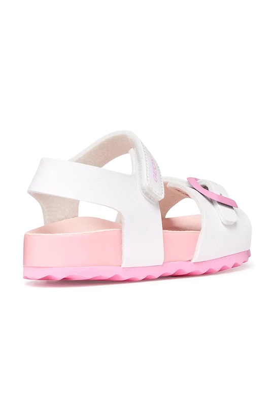 Fete Geox sandale copii SANDAL CHALKI B652RA.000BC.24.27 alb