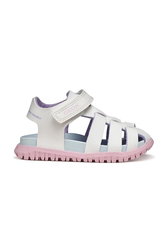Geox otroški sandali SANDAL FUSBETTO B556BA.000BC.20.27 bela SS26
