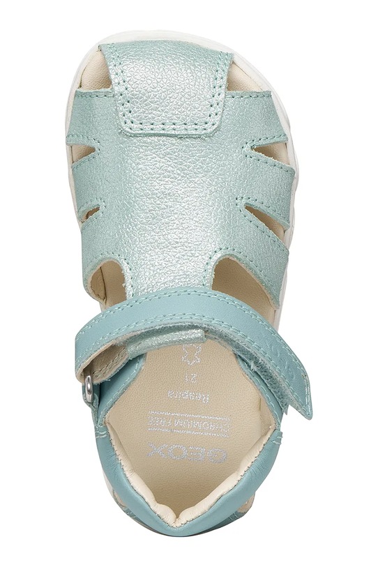 Geox sandały dziecięce SANDAL STEPPIEUP B656QA.0CR85.20.27 turkusowy