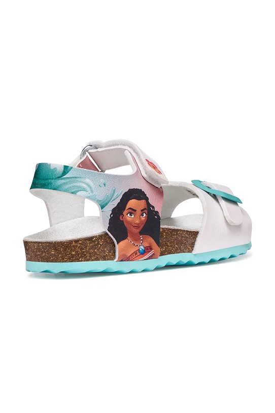 Dziewczynka Geox sandały dziecięce ADRIEL J558MG.000NF.24.27 biały