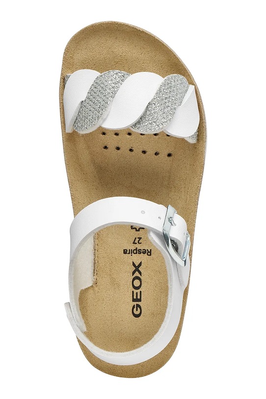 Geox sandały dziecięce SANDAL COSTAREI J55EAE.0BCEW.28.35 biały