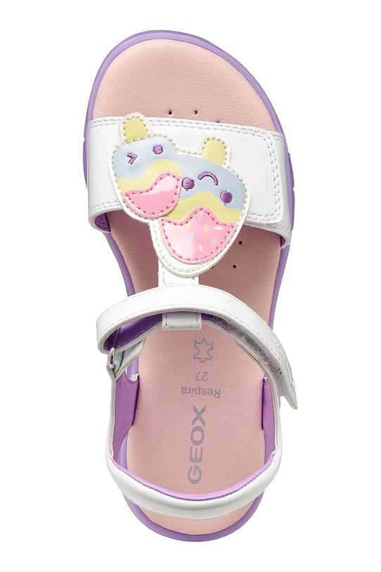 Geox sandały dziecięce SANDAL JOYFOOT J65P1C.000HH.28.31 biały