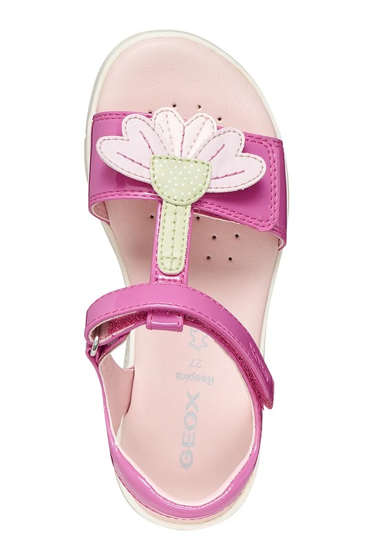 Geox sandały dziecięce SANDAL JOYFOOT J65P1C.000HH.28.31 różowy