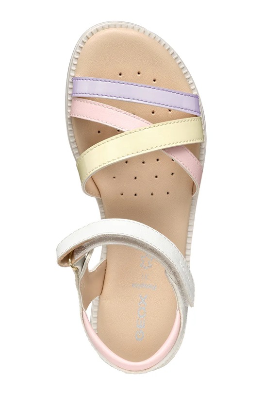 Geox sandały dziecięce SANDAL KARLY J5235D.000BC.28.35 biały