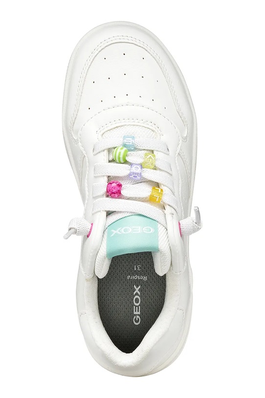 Geox sneakersy dziecięce WASHIBA J45HXD.000BC.36.39 biały