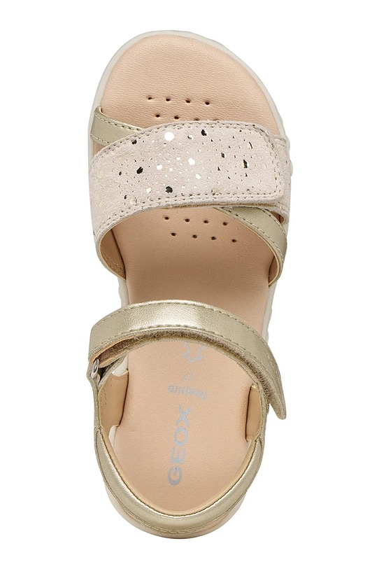 Geox sandały dziecięce SANDAL HAITI J658ZC.0NF07.32.35 złoty