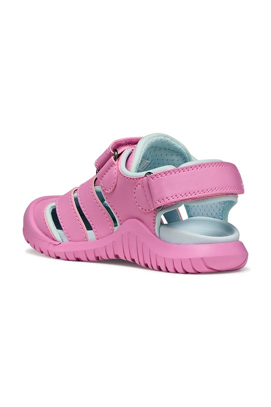 Geox sandały dziecięce S. FUSBETTO PRO różowy J65NZA.0CE15.24.27