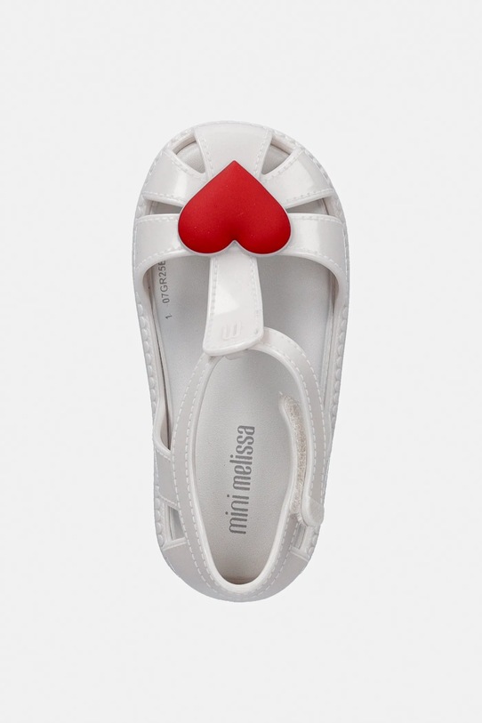 Melissa sandały dziecięce HIP HEART BALLERINA BB biały M.37783