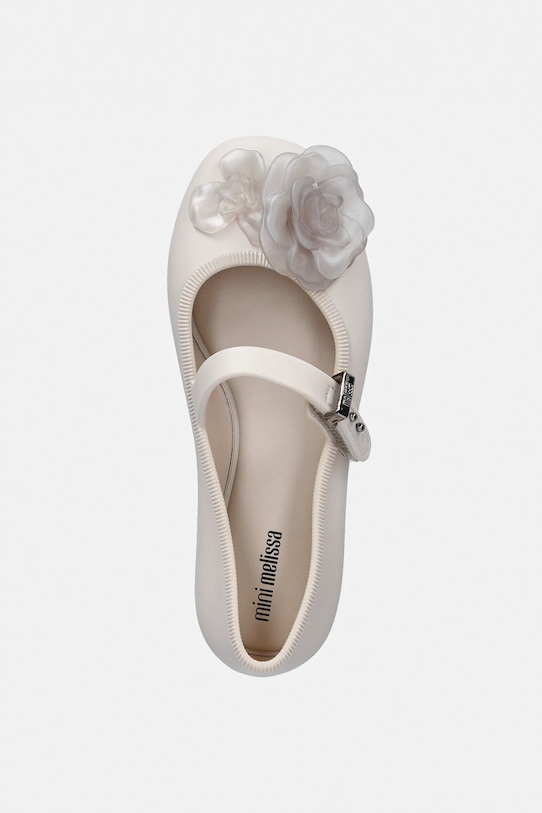 Melissa baleriny dziecięce SOFT BALLERINA PETALS BB beżowy M.37823