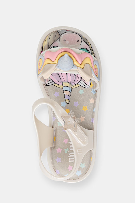 Melissa Σανδάλια με ανοιχτό τακούνι Παιδικά MAR SANDAL UNI BB μπεζ M.37827