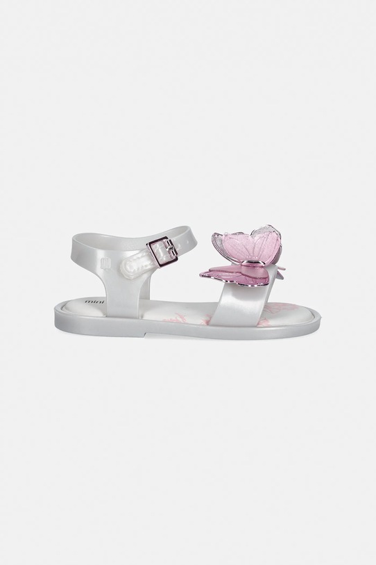 Melissa sandały dziecięce FLY SANDAL III BB M.37803 szary SS26