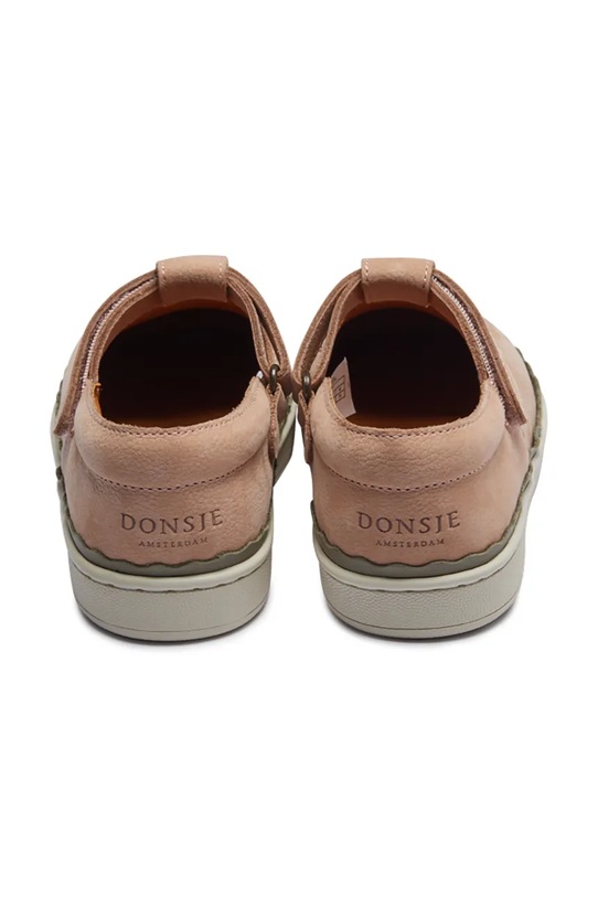 Dziewczynka Donsje półbuty skórzane dziecięce Lowy Shoes Watermelon 2029106 różowy