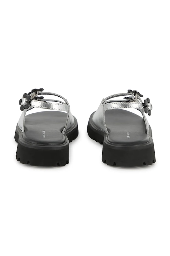 Dziewczynka Marc Jacobs sandały dziecięce skórzane W60822.27.35 szary
