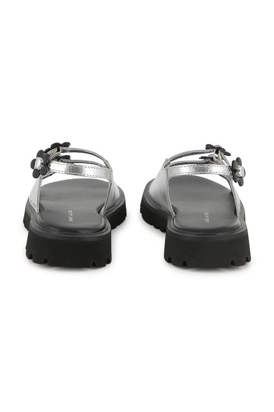 Dziewczynka Marc Jacobs sandały dziecięce skórzane W60822.36.37 szary