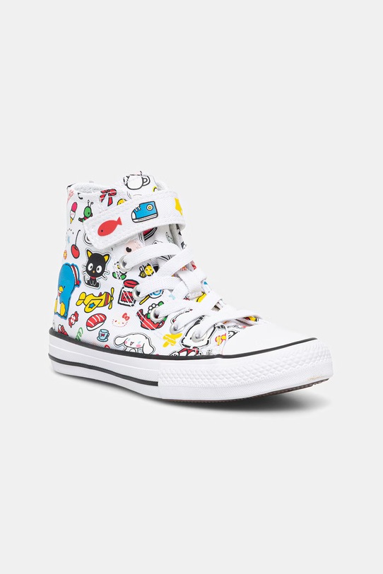 Converse CHUCK TAYLOR ALL STAR 1V HELLO KITTY високи кецове за деца бял A17701C